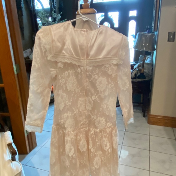 Vintage Jessica McClintock lace party dress size 6 - Picture 8 of 10